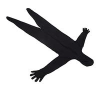 lyrlody Body Fotografico Chromakey, Completo in Tessuto Elasticizzato per Tutto il Corpo con Cerniera Sul Retro per Trasmissioni Dal Vivo Senza Interruzioni Ed Effetti Speciali (180 cm)