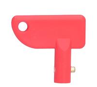 lyrlody Chiave dell'interruttore della Batteria dell'auto, Mini Tasti Rossi Mini per Prevenzione del Furto, Gestione Efficiente 'alimentazione, Comoda con compatibilità Versatile, Accessorio per