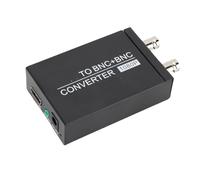 lyrlody Convertitore da Interfaccia Multimediale HD a BNC Convertitore da Interfaccia Multimediale HD a BNC in Ferro da 1080P a PAL NTSC Doppia Uscita con da 3,5 Mm per Telecamera di Sicurezza