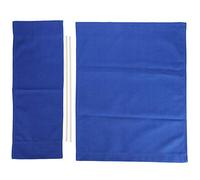 lyrlody Coprisedia da Regista, 1 Set Sedia da Regista Sedile di Ricambio in Tela Sedie Pieghevoli Portatili Kit di Copertura Tela Materiale in Tessuto Forniture per la Casa Accessori per Mobili(Blu)