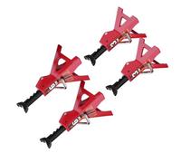 lyrlody Cric in Metallo per Auto Cingolata D90 Axial Wraith SCX10 1/10 RC, Regolabile in Altezza, Compatto, Cric per Auto RC in Metallo da 6 Tonnellate, Leggero