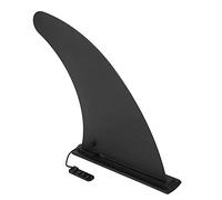 lyrlody Fin 9 Pollici 9 Pollici Fin Surf Black Black Tipo per Sterzo del Bilancio di stabilità con Staccabile a Rilascio Rapido Compatibile con Tavole Surf