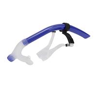 lyrlody Forma del Tubo Idrodinamico, Design Portatile Snorkeling da Nuoto per Nuoto Sul Bocchino in Silicone Morbido per Bambini Adulti per lo Snorkeling e le Immersioni, la Pesca (Royalblue)