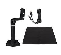 lyrlody Fotocamera per Documenti, Scanner per Libri con Tecnologia OCR a Colonna in Lega di Alluminio, Scansione a Colori per Carta d'identità per Immagini per Ufficio