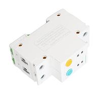 lyrlody Interruttore Automatico WiFi Intelligente 2P, PA66 Interruttore Automatico WiFi 230V 32A 30mA Protezione Differenziale con Controllo Remoto Tramite App Timer Monitoraggio Energetico per Utenti