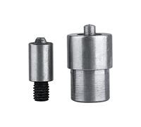 lyrlody Macchina per Occhielli Industriale con 3 Matrici Intercambiabili e 900 Occhielli Pressa a Mano con Manico Extra Lungo per Striscioni, Tende, Insegne, Artigianato, Sartorie