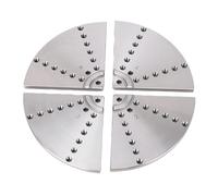 lyrlody Mascelle Piatte, Tornio in Legno Mascella Piatta Auto -central Pratica n. 45 Acciaio Flessibile per la Durata del Legno