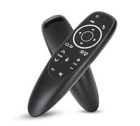 lyrlody Mouse Aria Wireless Voice Remote, 2.4G USB IR Learning | Alloggiamento in ABS, TV Box , Mini PC, HTPC , Telecomando USB, 2 Batterie AAA Non Incluse