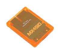 lyrlody MX4SIO Lettore di Schede di Memoria Micro Adattatore SIO2SD per Console FAT, con Materiale ABS Stabile per L'accesso Al Software Homebrew (Arancione traslucido)