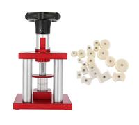 lyrlody Orologio Press Tool, Filettature M6 Superiori Inferiori Compatibili per 5500A 5500C, con 20 Dadi, Ottimo per Chiudere la Cassa Dell'Orologio Dopo il Ridimensionamento o la
