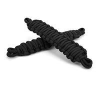 lyrlody Oxford Cloth Car Port Restriction Rope, Compatto e Conveniente, per TJ 1997-2006, Cinturino Regolabile con Materiale di Tessuto Oxford, di qualità (BLACK)