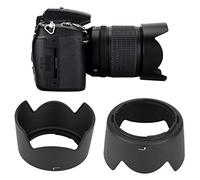 lyrlody Paraluce per Fotocamera, Paraluce ABS 1 Pz per Montaggio, Protezione per Mobili Quotidiani Obiettivo 85mm F/3.5G AF-S DX 55-200mm