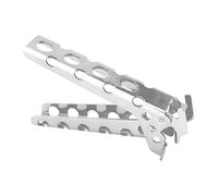 lyrlody Pentola Pellicola Panoramica Pinzette per Pinza per Cucina con Guarnizione in Silicone Anti-Slittamento e Meccanismo di Bloccaggio Sicuro per Il Picnic da Barbecue in Campeggio (#2)