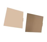 lyrlody Piastra di Costruzione della Stampante 3D, Set di Fogli PEI, Magnetico a Doppio Lato, Compatibile per CR 10 S5, Consistenza Opaca Facile Adesione, una Forte Adesione Versatile Senza Colla,