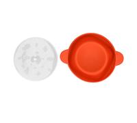lyrlody Popper per Popcorn per Microonde Ciotola per Popcorn in Silicone con Coperchio e Manici 10,2 X 5,5 Pollici Macchina per Pieghevole per Microonde da 40 ° F a 446 ° F per Serate di Cinema in