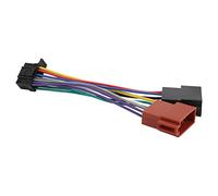 lyrlody Radio ISO Adapter Adapter CAR CONNETTORE DEL CONNETTORE DI DI PAGAMENTO PROGETTO DESIGN CON MATERIALE ABS Premium per Nuovi Veicoli
