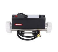 lyrlody Riscaldatore Elettrico per Piscina, Termostato per Acqua, Riscaldamento Automatico con Pressostro, Cablato per Spa, Vasca Idromassaggio e Piscina (1KW)