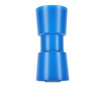 lyrlody Rullo per Chiglia Marino Rullo per Rimorchio per Barche in Poliuretano da 7,28 Pollici Blu con Fermo di Prua con Foro Centrale da 20 Mm AntiGraffio per Carichi Pesanti per Rimorchio per