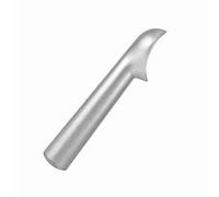 lyrlody Scoop di Gelato per Utensili da Portatile, Grilletto del Cucchiaio, Caffetteria di Melon per Casa per il Ristorante del Negozio di Dessert (SILVER)