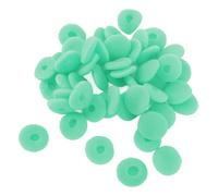 lyrlody Sponge Earbuds Cover, 15mm Replacement Ear Pads (GREEN) | Punte per cuscinetti in schiuma, confezione da 50 pezzi, protezione morbida al tocco, bassi fedelissimi, riduzione del