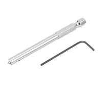 lyrlody Strumento di Rimozione del Capezzolo a Raggio di Bici, Ruota Versatile in Bicicletta in Acciaio Inossidabile Raggio per Serrare Rimuovere l'installazione della Chiave Esagonale per la