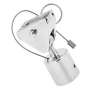 lyrlody Supporto per Cerniera sul Ponte della Barca, Acciaio Inossidabile, Connettore per Cerniera Girevole, Hardware Marino per Tutti i di (25MM)