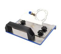 lyrlody Supporto per Smerigliatrice Angolare, Staffa per Smerigliatrice, Bracket per Taglio Smusso Piastrelle, Base Regolabile Portatile con Serraggio Sicuro per Smerigliatrici da 100 Tipo