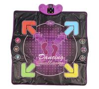 lyrlody Tappetino da Ballo con Bluetooth e Musica Integrata, 33.5x35.4in | 4 modalità di gioco tra cui Simon Says, connessione AUX, superficie antiscivolo in PVC, microfono per cantare incluso,
