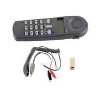lyrlody Telefono a Muro con Filo, Telefono da Parete con Cancellazione del Rumore e Richiamata ’ultimo Numero, Microtelefono con Tastierino per Ufficio Domestico e Hotel