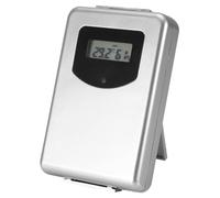 lyrlody Termometro e Igrometro, Termoigrometro Professionale con Sensore, Misuratore di umidità e Temperatura Wireless, Portatile, RF a 433 MHz, 10 × 6,8 × 2,2 cm