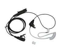 lyrlody Walkie Talkie Auricolare Auricolare per XPR 3000 3300 3500e Serie con PTT Microfono 2 Pin Tubo Acustico Riduzione Del Rumore