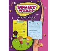 Lysander Sight Words Activity Book: Essential High-Frequency Words for Kindergarten to 1st Grade - Tracing, Writing, and Reading Workbook (Ages 5-8)