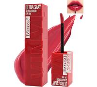 LYSdefeu - Rossetto liquido brillante, non trasferibile. Rossetto liquido a lunga durata, waterproof, non appiccicoso, SuperStay Glossy. Finish naturale Vinyl Ink. Trucco per labbra con tenuta fino a