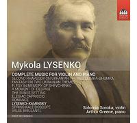 Mykola Lysenko Mykola Lysenko: Complete Music for Violin and Piano (CD) Album