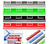 LYSHOOCE 4 Pezzi Clips per Calzini Multifunzionali | Adatto a Calzini/Asciugamani/Guanti | Design Compatto in Plastica Durevole