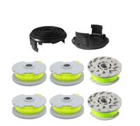 Lyshujli Bobina di ricambio per decespugliatore di erbacce Wacker Wacker da 6,1 m 0,2 cm compatibile con Worx WG168, WG184 WG190 e WG191, WA0014 Weed Eater String Trimmer Bobina con coperture WA0037