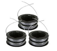 Lyshujli Confezione da 3 bobine di ricambio per decespugliatore a doppia linea SB00L00 da 5,2 m, compatibile con Greenworks ST60V ST60V-T0 80V ST80L200 Ricariche per trimmer a doppia linea 2901619
