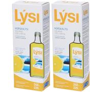 Lysi Olio di Fegato di Merluzzo Liquido Gusto Limone 2x240 ml Soluzion