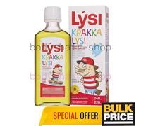 Lysi Olio di Fegato di Merluzzo Mango Agrumi 240ml Integratore Alimentare per...