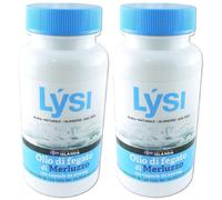 Lysi Olio Fegato Merluzzo 120 Capsule 2x120 pz Capsule