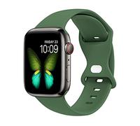 Lysun Compatibile con Apple Watch Band 38 mm 40 mm 41 mm Cinturino sportivo in silicone morbido compatibile con iWatch Series 7 3 2 1 SE Donna Uomo, Trifoglio, 38/40/41 mm