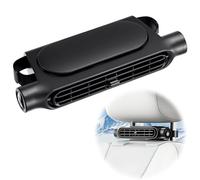 LYtech Ventilatore per auto portatile USB, ventilatore per auto, ventola di raffreddamento, ventilatore per auto elettrica, poggiatesta portatile, con 3 velocità, per SUV, berlina, furgoni (CF03)