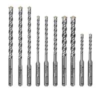 Lytool Kit 10 Pezzi Punte per Cemento Armato, Sds Plus, Punte Da Muro, Calcestruzzo, Professionali per Muratura