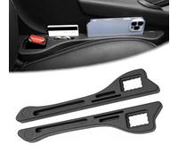 LyTTuu 2 Pezzi Auto Riempitivo Sedili per Toyota Century Chaser Concept-i Corolla Cross,Riempimento Sedile Scatola Portaoggetti Riempitivi Seggiolino Gap Filler Pad Accessori,Black