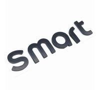 LyTTuu Auto Stemmi Decorazioni per Smart 451 453 fortwo forfour 2009-2019,3D Alfabeto Adesivi Emblema Lettera Decorare Decalcomanie Badge Logo Styling Carrozzeria Accessorio,Smart-Black