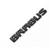 LyTTuu Auto Stemmi Decorazioni per Smart Brabus,3D Alfabeto Adesivi Emblema Lettera Decorare Decalcomanie Badge Logo Styling Carrozzeria Accessorio,Black
