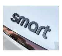 LyTTuu Auto Stemmi Decorazioni per Smart Forfour Fortwo,3D Alfabeto Adesivi Emblema Lettera Decorare Decalcomanie Badge Logo Styling Carrozzeria Accessorio,Carbon Fiber