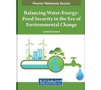 Lyudmyla Kuzmyc Balancing Water-Energy-Food Security in the E (Copertina rigida)