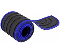 LYUFD Protezione Paraurti Posteriore Auto per Fiat Talento Van 2016-2021 2022 2023 2024 2025, Protettore del Bagagliaio in Gomma AntiGraffio e Antiscivolo degli,90cm*7cm-BlackBlue