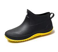 Lyuu Scarpe da giardino unisex Stivali da pioggia Stivali da pioggia Impermeabili Leggeri da passeggio all'aperto Stivaletti corti da uomo o da donna